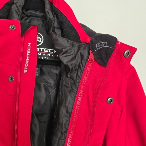Stormtech Performance Waterproof 3 In 1 System Jacket Size L Hooded Ski Outdoor - Picture 8 of 14